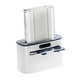 thumbnail image 4 of Dispensador automático de hilo dental, soporte eléctrico, organizador de contenedores, soporte para palos de hilo, estuche para fiesta, baño, oficina, Azul oscuro, 4 of 5