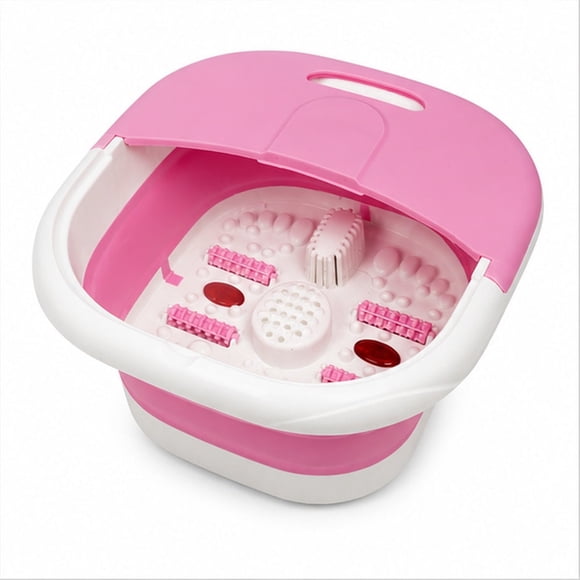 Spa de Pies Plegable Color Rosa
