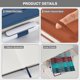 thumbnail image 2 of Cuaderno Nirmiro A5 Pack de 3 Tapa Dura 160 Hojas Rayadas, 2 of 7