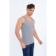 thumbnail image 1 of Camiseta Hombre Elasticada Sin Manga Acanalada Algodón 7610, 1 of 4