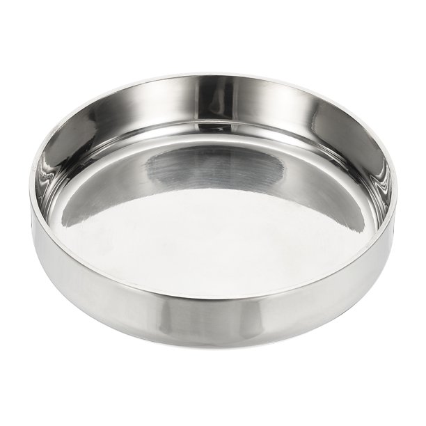 Tapón de extremo de tubería de 45 mm de diámetro exterior, 2 piezas de tapón de extremo de acero inoxidable 304, tapa de tubo plana, cubierta de tubería pulida para fontanería y HVAC