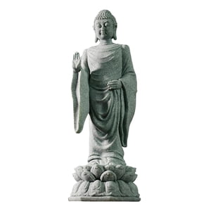 Bothyi - Estatua De Buda Para Decoración Del Hogar, Escultura Coleccionable China Para Tienda, Hotel, Oficina, Estilo B