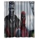 thumbnail image 1 of Cortina de ducha de superhéroes de Deadpool Colossus Art, juego de cortina de baño con ganchos, tamaño 60 x 72 pulgadas, 1 of 3