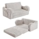 thumbnail image 1 of Silla infantil MOMCAYWEX extra ancha 2 en 1 Soft Sherpa Grey, 1 of 8