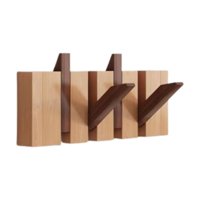 Bothyi - Perchero De Madera Para Pared Con Forma De Piano, Gancho Para Colgar En La Entrada, Para Bolso, Sala De Estar, 4 Teclas