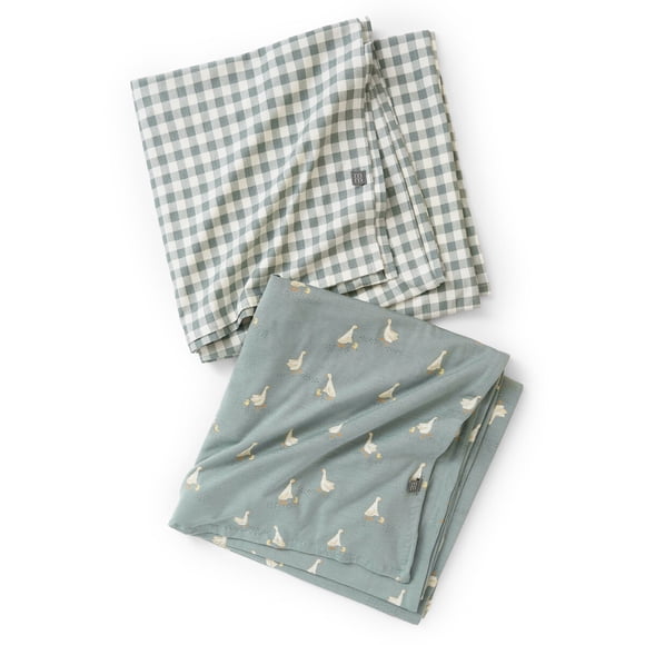 Manta Swaddle Beba Modern Moments Slate Grey Goose