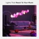 thumbnail image 4 of Luces de pared inteligentes RGBW de 16 millones de colores, LED regulables, con forma de nanoleaf, 4 of 9