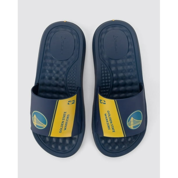 Sandalia Hombre Azul/Amarillo Warriors NBA