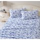 thumbnail image 1 of Juego de Sábanas Laura Ashley Franela de Algodón Emelisa Azul King, 1 of 9