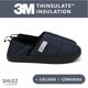 thumbnail image 3 of Pantuflas Hombre Cozy Antideslizantes Navy 44-45 Invierno, 3 of 3