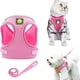 thumbnail image 1 of Escape Proof Cat Dog Harness And Leash Set Breathable Lightweight Jacket With Reflective Stripe Step-in Cat Vest Harness For Outdoor Walking Training, 1 of 3