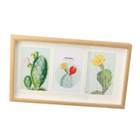 Magideal - Collage De Fotografía Imagen Pantalla Apertura Escritorio Soporte De Para Decoración Para Hogar Viajar Granja , 21X39Cm 3 Apertura