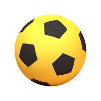 Magideal - Pelota Deportiva Silenciosa Para Niños, Entrenamiento Sensorial (Sin Necesidad De Inflar), Juguete Educativo Ligero Y Fácil De Agarrar Para Cumpleaños Amarillo