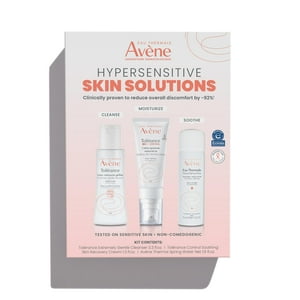 Kit De Inicio Avène Hypersensible Skin Con Crema, Limpiador Y Aerosol