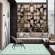 thumbnail image 2 of Alfombra living terraza Flor Arabe Turquesa 140x180Cm, 2 of 3