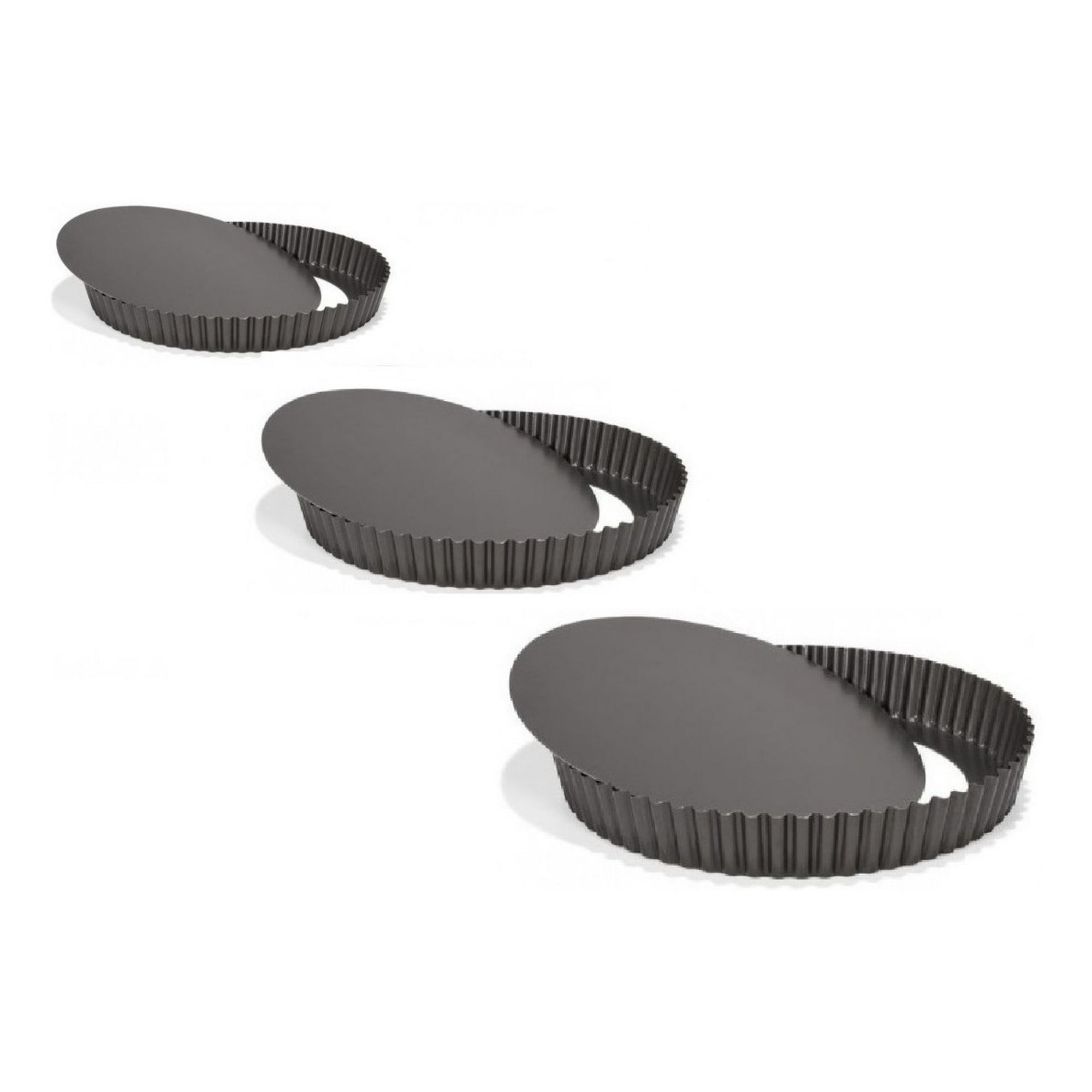 Genérico - Pack X3 Molde Desmontable Moldes Desmontables Moldes 24cm