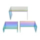 thumbnail image 1 of Soporte De Exhibición De Acrílico De 3 Piezas Color Del Arco Iris Para Buffets Joyería Zapato Al Por Menor, 1 of 5