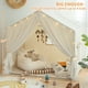 thumbnail image 5 of Carpa de juego Sherilyn Princess Castle con alfombrilla y luces en forma de estrella, 5 of 8