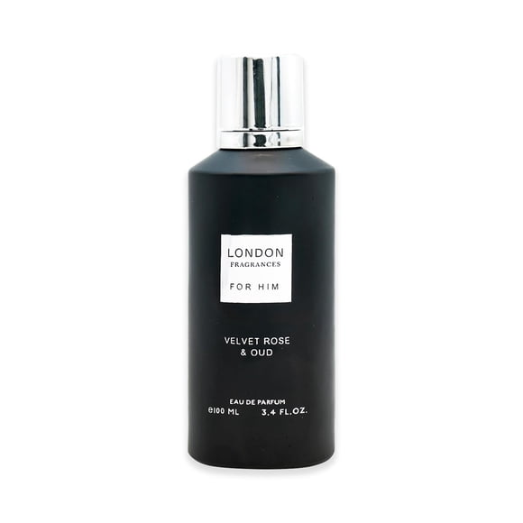 Perfume Fine Perfumery London Velvet Rose and Oud para hombre, 100 ml