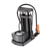 Magideal - Bomba De Pie Bomba De Neumáticos Bicicletas Portátiles Con Manómetro Hovercraft Motocicleta Bicicletas De Alta Presión Bomba De Aire Bomba De Piso De