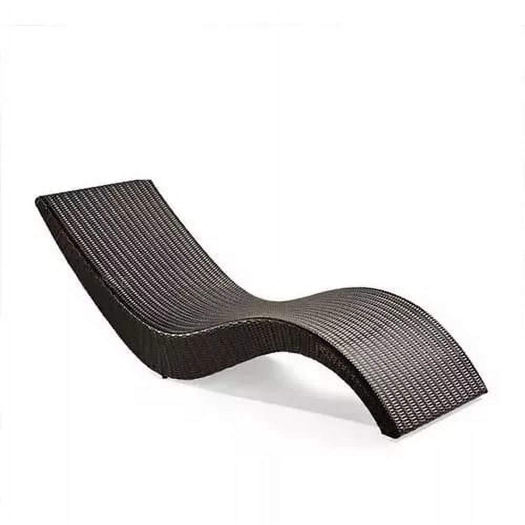 Partyglobos - Reposera Ratan Curva Jardin Playera Piscina Verano