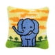 thumbnail image 2 of Juego De Agujas De Lengüeta DIY, Fundas De Almohada Artesanales Para Bordado, Alfombra, Elefante, 2 of 5
