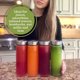 thumbnail image 3 of Botellas para Jugo All About Juicing de Vidrio con Boca Ancha, 3 of 3