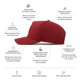 thumbnail image 2 of Gorra melin Odysea Stacked Hydro Roja Performance, 2 of 9