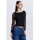 thumbnail image 2 of Polera Mujer Malla Negro, 2 of 4