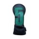 thumbnail image 3 of Protección De Cuero PU Etiqueta De Número De Golf Funda Para Cabeza De Palo De Golf Para Maderas Negro 5, 3 of 5