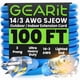 thumbnail image 1 of Cable de extensión GearIt de 100 pies, calibre 14/3, para exterior/interior, azul, 1 of 9