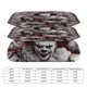 thumbnail image 2 of Pennywise Print Bedding Set Pattern Duvet Cove Set 3 Pieces 1 Quilt Cover And 2 Pillowcases for Women Men Teens, 2 of 5