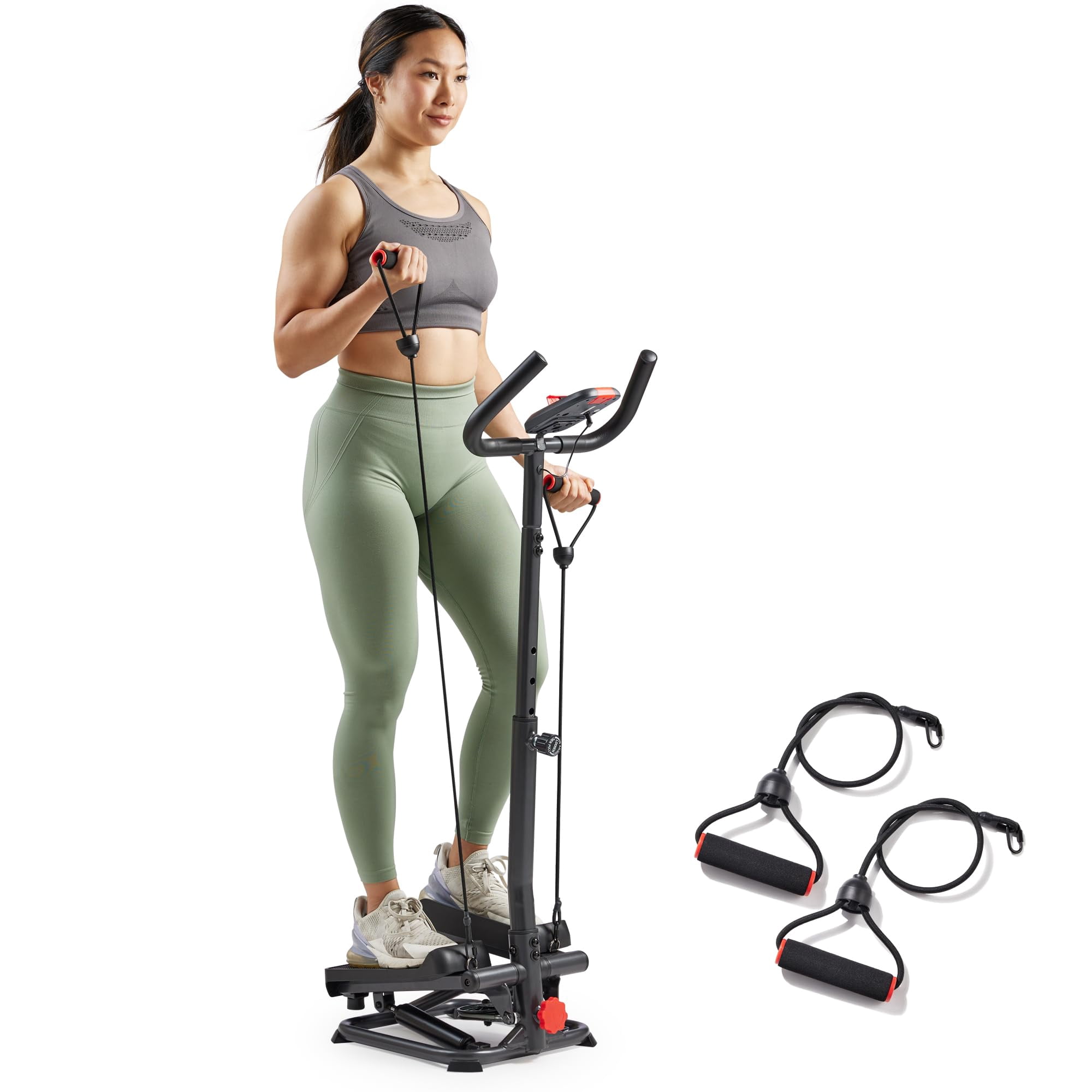 Stepper Machine Sunny Health & Fitness Para Todo El Cuerpo 2 En 1