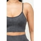 thumbnail image 5 of Conjunto Básico De Camiseta Sin Mangas Y Shorts Lavados Sin Costuras, 5 of 5