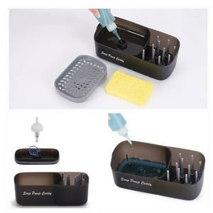 Genérico - Dispensador De Jabón Soporte De Esponja Almacenamiento