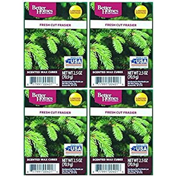 Wax Cubes Better Homes & Gardens Fresh Cube Frasier, paquete de 4
