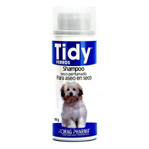 Veterinaria Drag Pharma - Tidy Perros Shampoo Aseo En Seco 100G