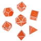 thumbnail image 5 of Juego De Dados De Juego De Mesa De Aleación De Zinc De 7 Piezas Dados De Juego De Entretenimiento Duradero Naranja, 5 of 5