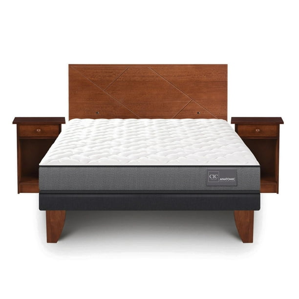 Cama Europea Anatomic 2 Plaza Base Normal