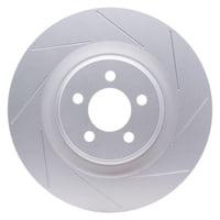 R1 Concepts - Aleación De Carbono Rotor R1 Serie Geo Ranurada En La Parte Delantera 2005-2020