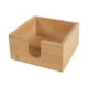 thumbnail image 4 of Servilletero De Bambú, Soporte De Almacenamiento De Papel Higiénico Para Restaurante, Coche, Hogar, Cuadrado, 4 of 5