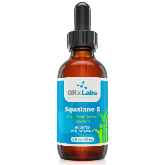 Aceite De Escualano Puro A Base De Plantas Con Vitamina E 60 Ml