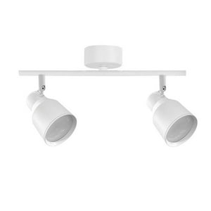 Hb Led - Foco Led Sobrepuesto Doble Gu-10 Blanco Híades