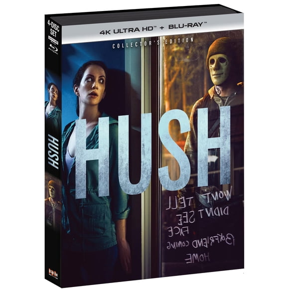 Movie Hush (2016) Edición coleccionista 4K Ultra HD+ Blu-ray