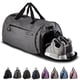 thumbnail image 1 of Bolsa de gimnasio Fitgriff con compartimento para zapatos y artículos húmedos, unisex, gris, 1 of 7