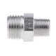 thumbnail image 2 of Conector de adaptador de conexión de manguera de aerógrafo macho de 1/8 '' bsp macho a 1/4 '' bsp, 2 of 5