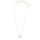 thumbnail image 2 of Collar Kendra Scott Ari Corazón de Cuarzo Rosa Chapado en Oro de 14k, 2 of 3
