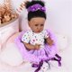 thumbnail image 3 of Muñeca Reborn Kgniess me Black Girl de 55 cm con ropa y acceso., 3 of 6