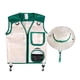 thumbnail image 2 of Conjunto De Disfraz De Explorador Para Niños, Chaleco Y Sombrero, Disfraz Para Niños, Niños Y Niñas, Color Verde, 2 of 3