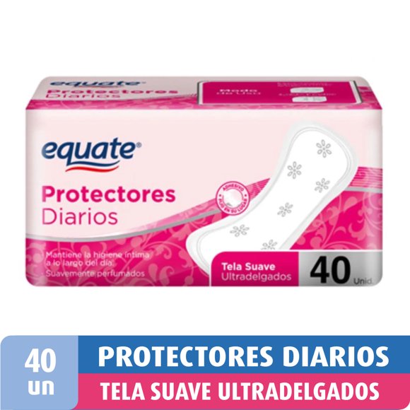 Protectores Femeninos Equate Diarios, 40 Un